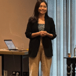 Roselind Gan tijdens een Cultural Dynamic workshop