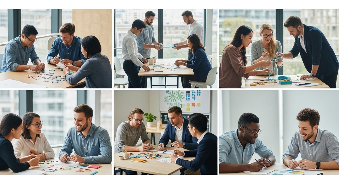 team building, teamwork, collaboration