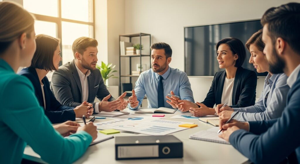 team communicatiestijlen kantoor