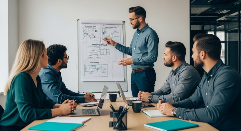 coachend leiderschap teamoverleg