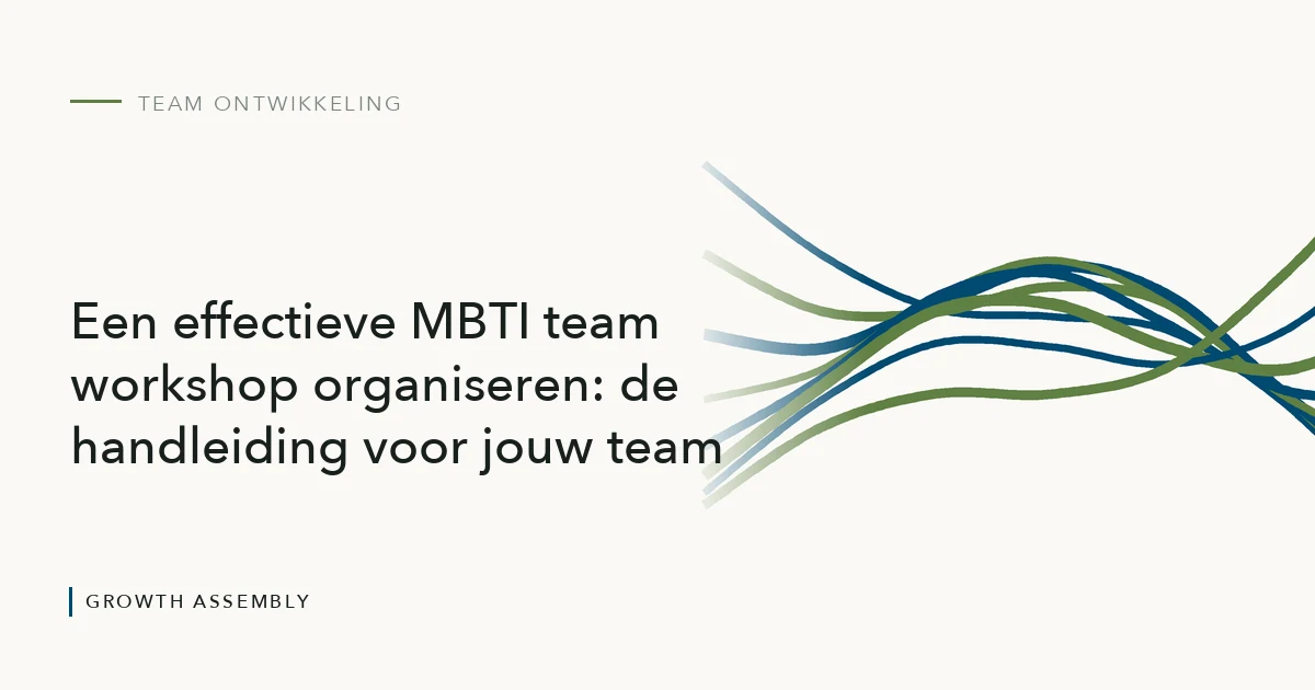 Werken met de 16 persoonlijkheidstypen in je team